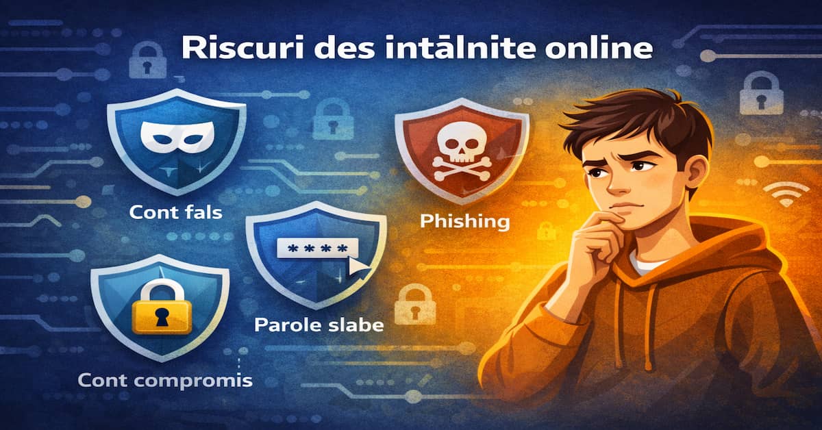 Greșeli frecvente care duc la conturi compromise