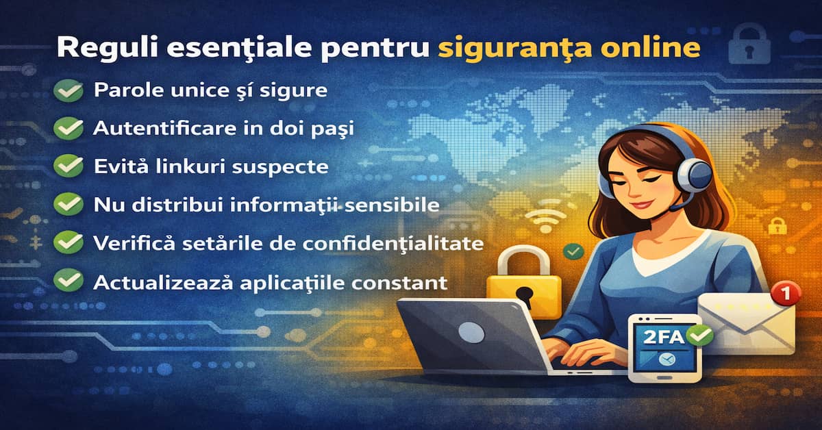 Reguli esențiale pentru protejarea conturilor