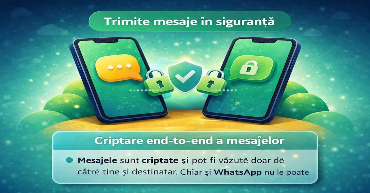Securitate WhatsApp și criptarea mesajelor
