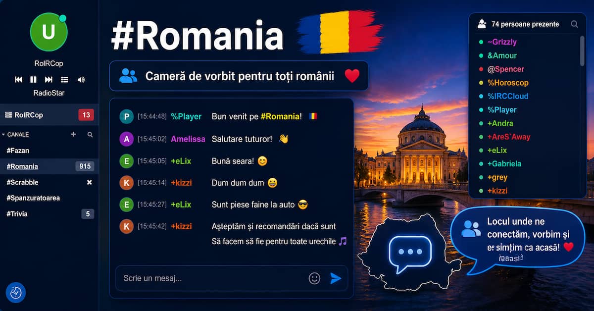 canalul #Romania combină jocuri și chat într-o comunitate online
