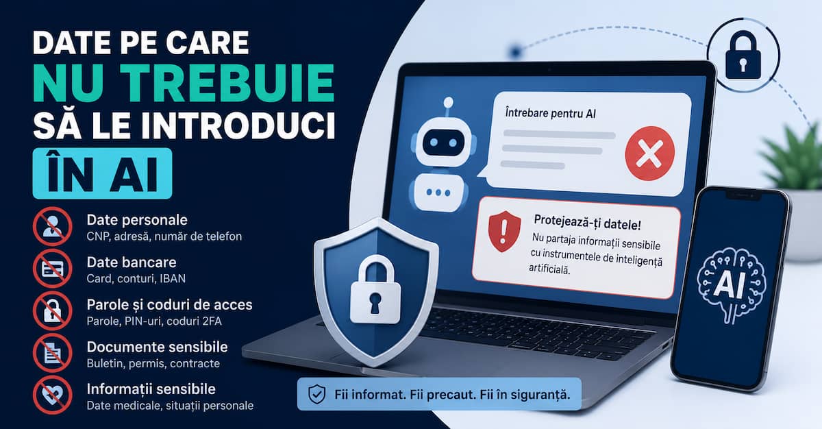 ce date nu trebuie să introduci în AI