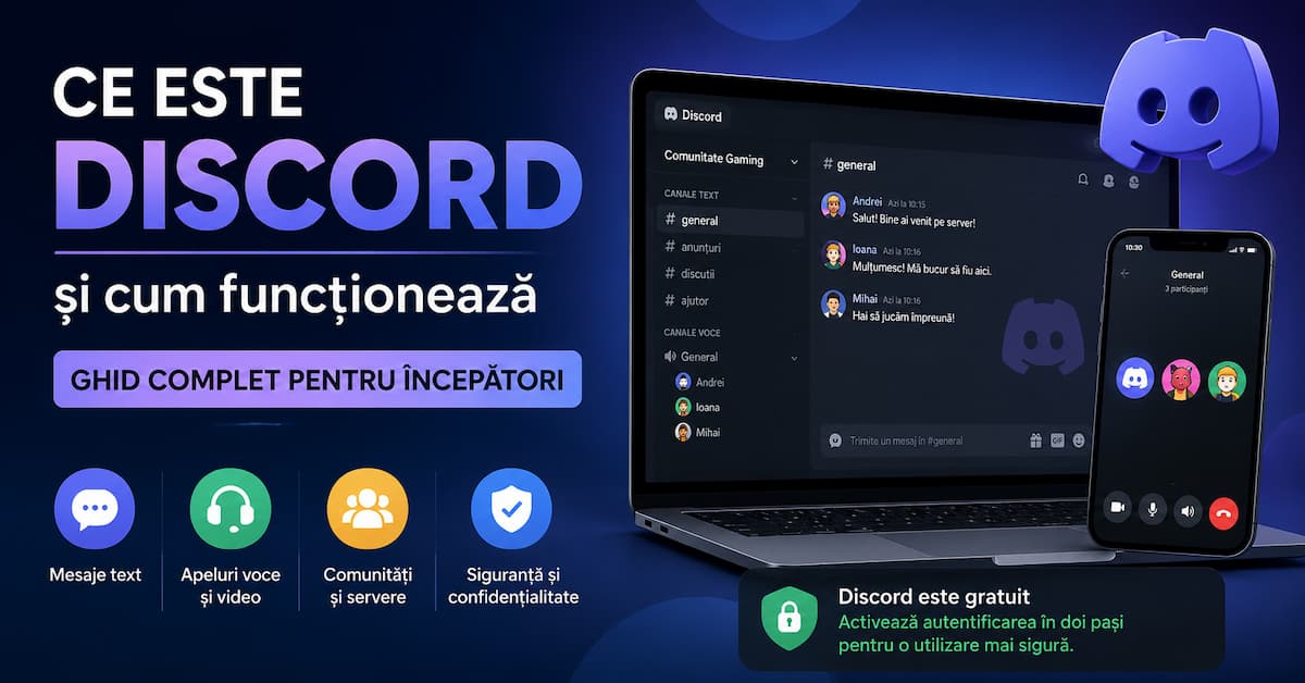 Ce este Discord și cum funcționează?