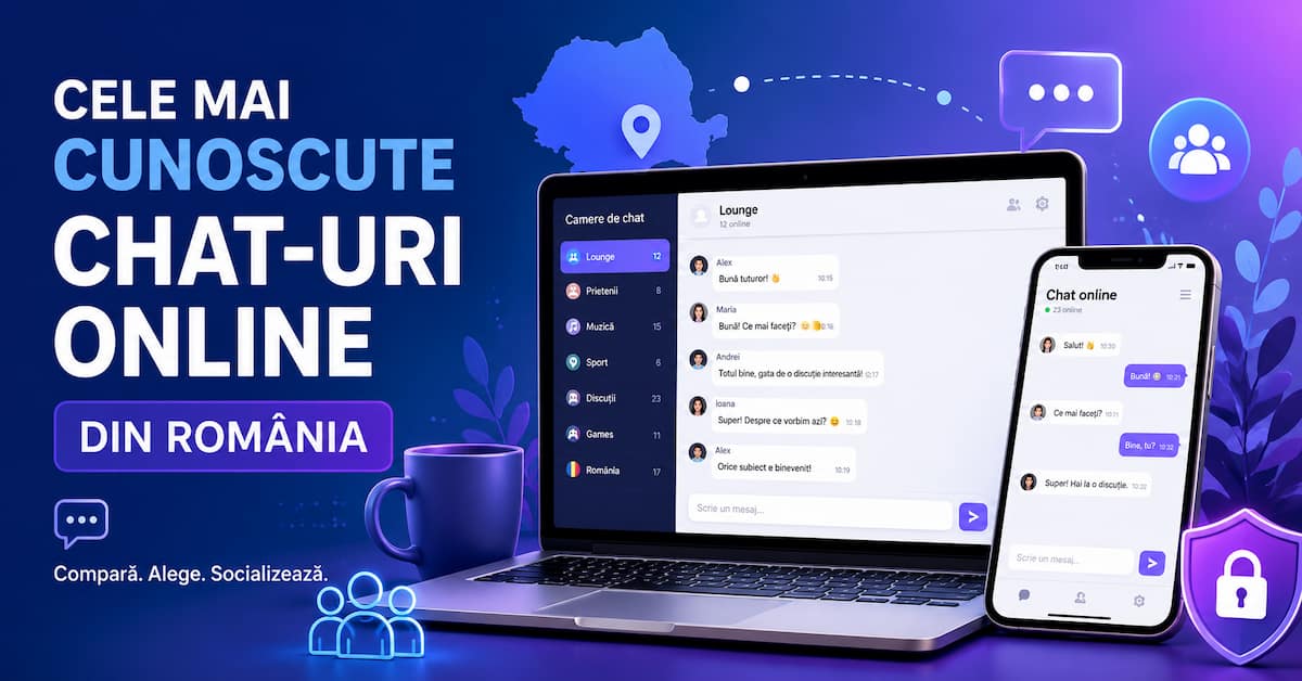 Cele mai cunoscute chat-uri online din România