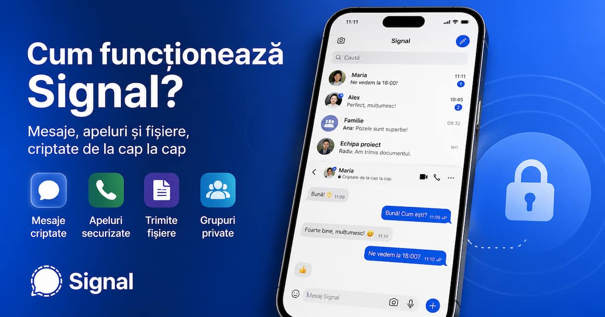 cum funcționează Signal