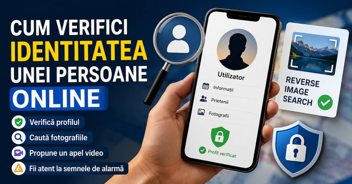 Cum verifici identitatea unei persoane online